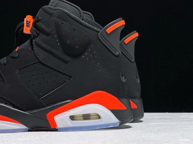 Rep MAX 6 Air Jordan Infrared OG Black 384664-060 Retro 0728